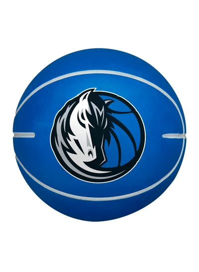 Wilson NBA Mini Dribbler Basketball - Dallas Mavericks - Super Mini - Blue