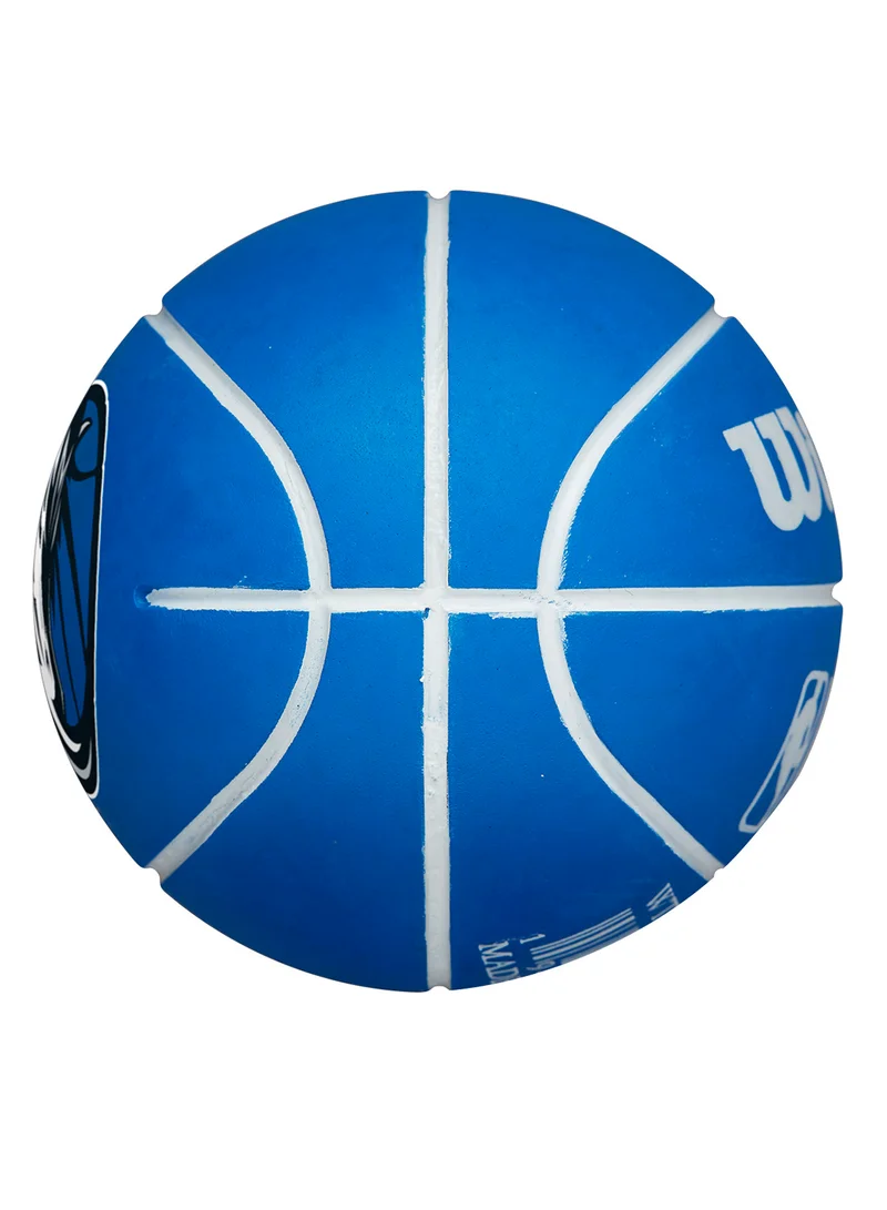 Wilson NBA Mini Dribbler Basketball - Dallas Mavericks - Super Mini - Blue