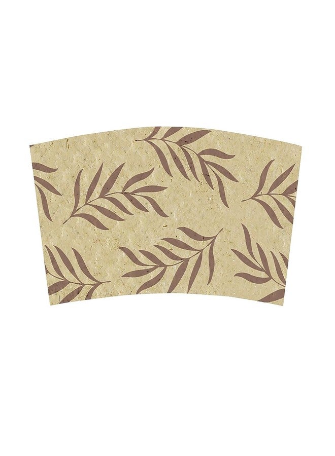 World Centric Compostable 100% Post-Consumer Recycled Paper Hot Cup Sleeves, for 10 - 20 oz. Cups (Pack of 1000) - Image 1