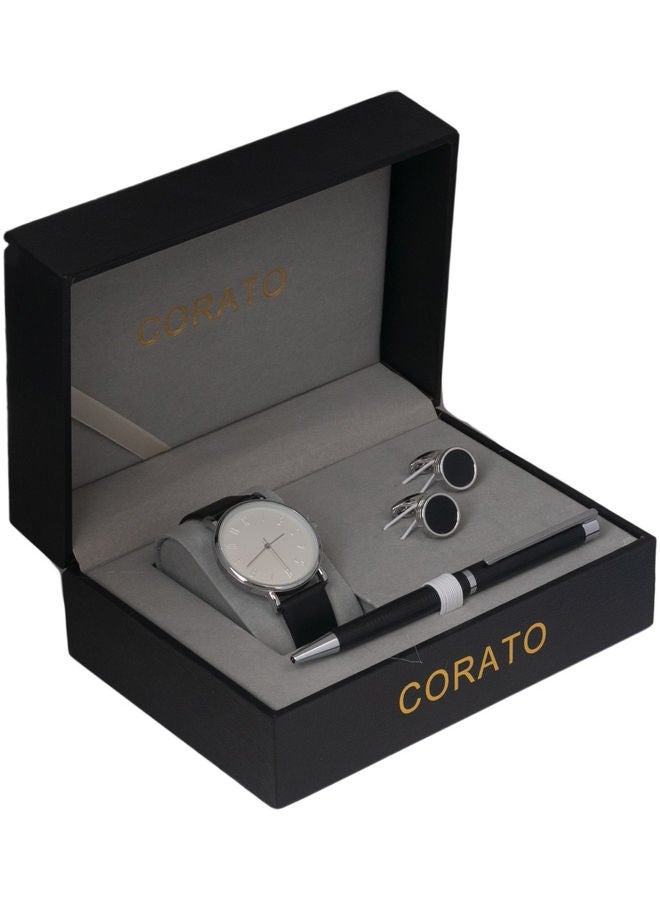 Corato Black and silver Corato set with a white minah. - Image 3