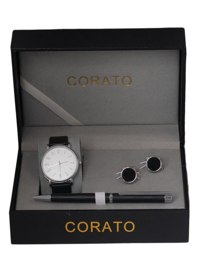 Corato Black and silver Corato set with a white minah. - Image 4