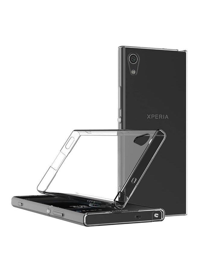 إيروريكس جراب لهاتف Sony Xperia Xa1 Ultra مقاس 6 بوصات من المطاط الناعم TPU وغطاء خلفي شفاف  - Image 4