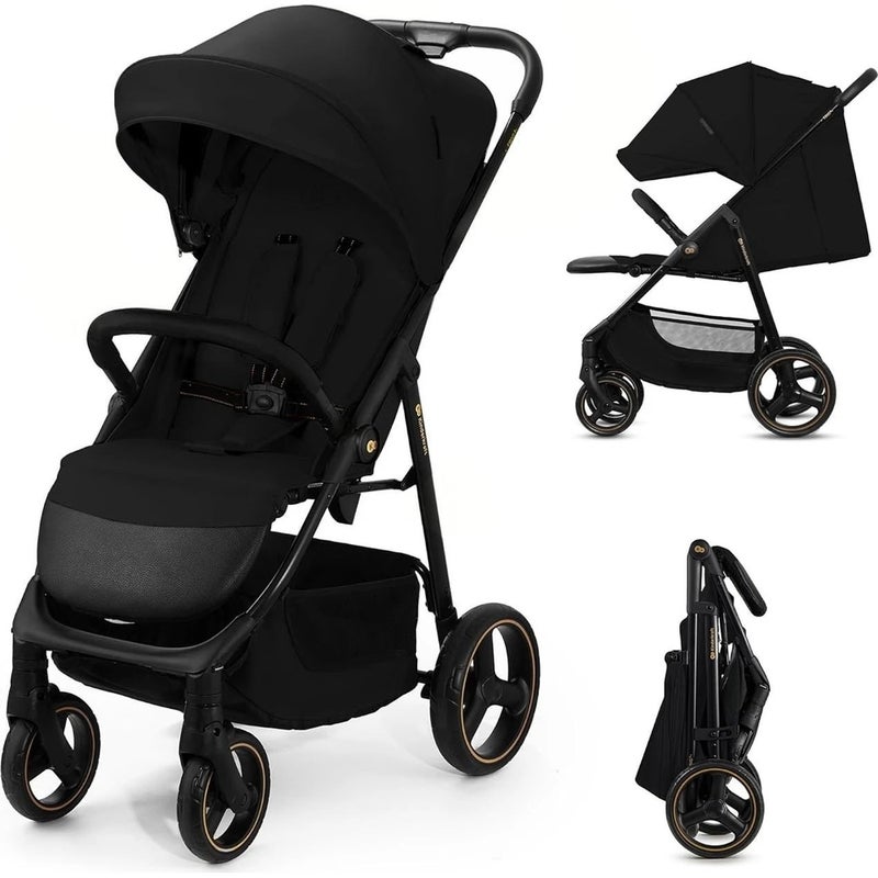 Kinderkraft - Trig 3 Sport Stroller - Onyx Black - 24868 - Image 1