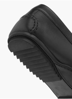 DUCHINI Mens Solid Slip-On Moccasins  - Image 5