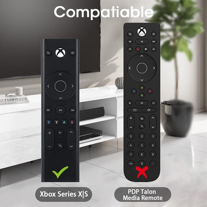 Oyrlize Silicone Protective Case for PDP Gaming Remote Control: Xbox Series X|S Xbox One, Xbox,Shockproof Remote Case Holder Skin Proetector for PDP Xbox One Remote Battery Back Covers Case-Glowblue - Image 2
