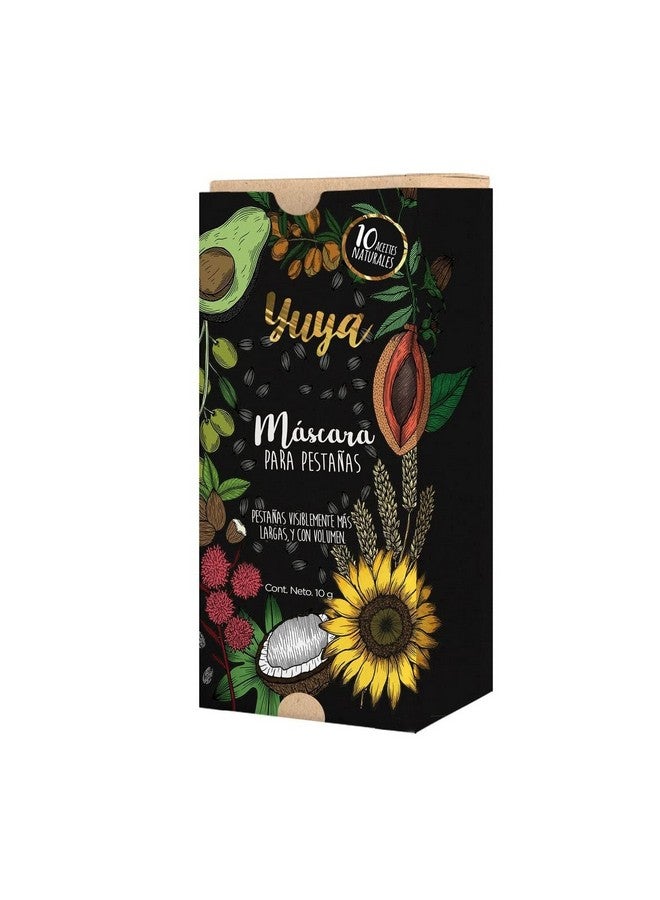 YuYa Cruelty-Free Makeup - Natural Oil Mascara for Long, Voluminous Lashes - Basic Must-Have for Any Makeup Routine! - Image 1