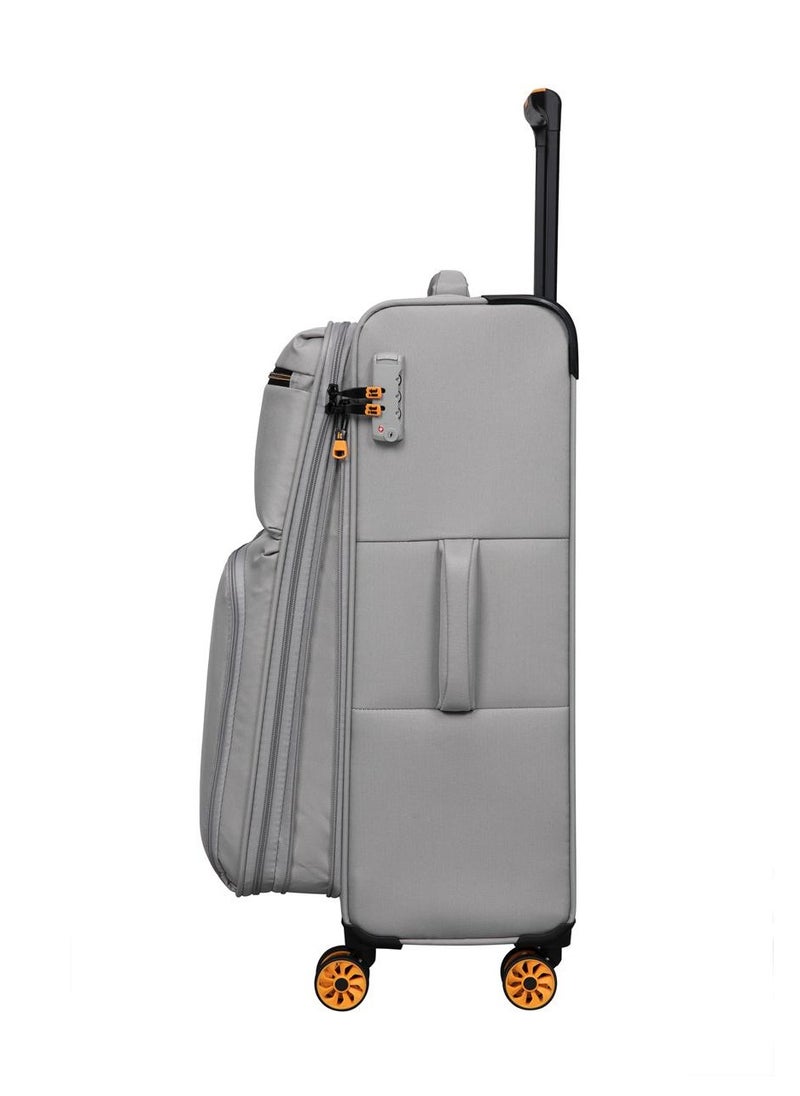 it Luggage it luggage Compartment, Unisex Polyester Material Soft Case, 8x360 Degree Spinner Wheels, Expandable Trolley Bag, Telescopic Handle, TSA Lock, 12-3149-08, Lightweight  - Image 4
