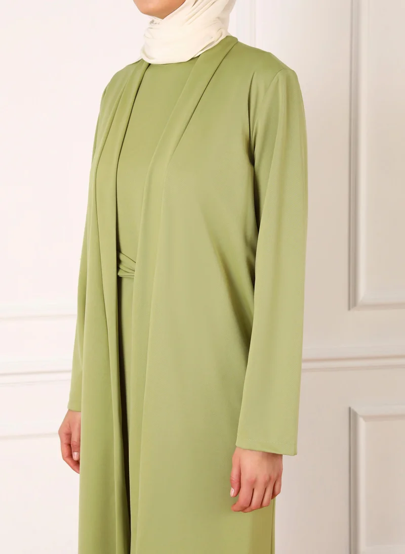 Refka by modanisa Olive Green - Suit - Refka