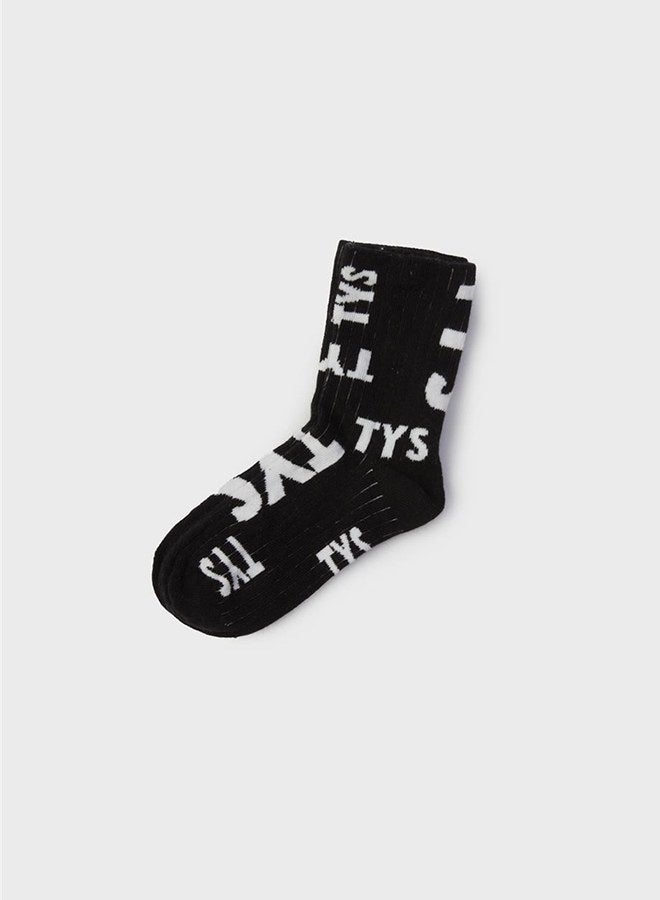 Tyess Girl Black Socks