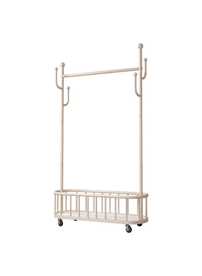 MIXDE Coat Rack, Clothes Rack, Large Capacity Storage Rack Multifunctional Clothing and Shoe Storage Rack, Suitable for Bedroom, Porch, Office Furniture