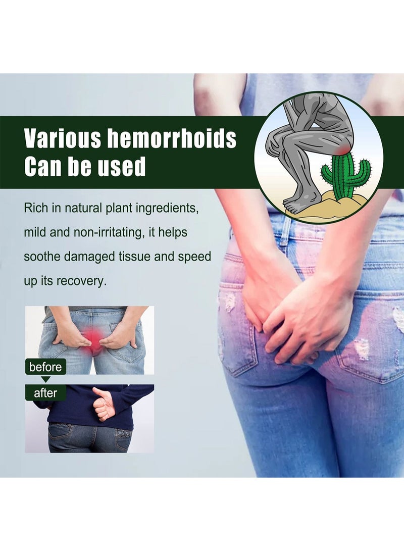 EELHOE Herbal Hemorrhoids Spray - External and Internal Hemorrhoids Discomfort, 100% Natural Herbal Extracts Formula, 30ml  - Image 2