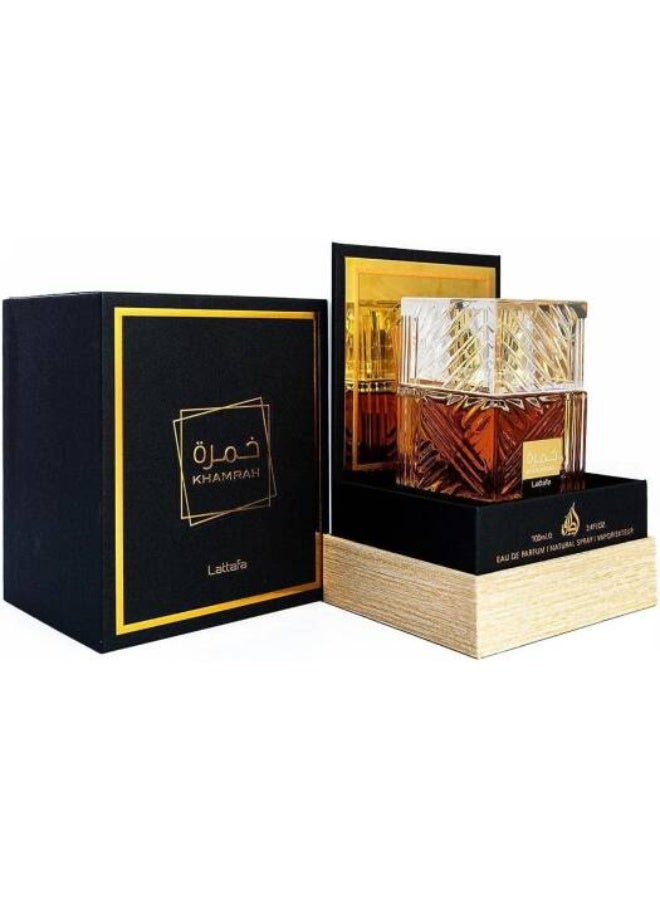 Lattafa Khamrah Eau de Parfum – 100 ml - Image 3