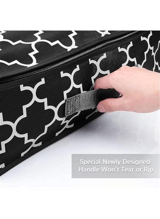 HOOKOR 6 Pack Storage Bags, Clothes Storage, Under bed Storage Containers With Durable Handles, Large Capacity Storage Bins, Foldable Storage Organizers For Clothes, Bedding and Toys (32-04-6p)  - Image 5