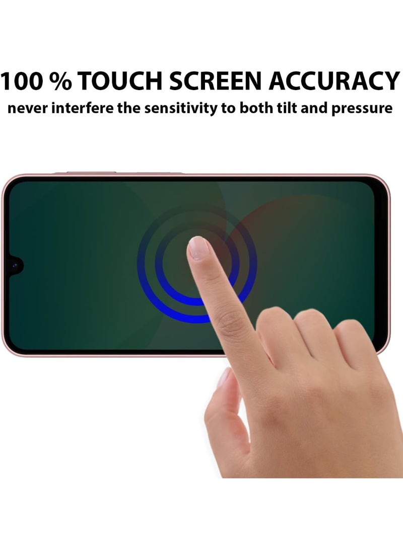 أكاليكس واقي شاشة الخصوصية لهاتف Samsung Galaxy A16، زجاج مقسّى، خالٍ من الفقاعات، مناسب للحافظات، سهل التركيب، متوافق مع Samsung Galaxy A16 - Image 3