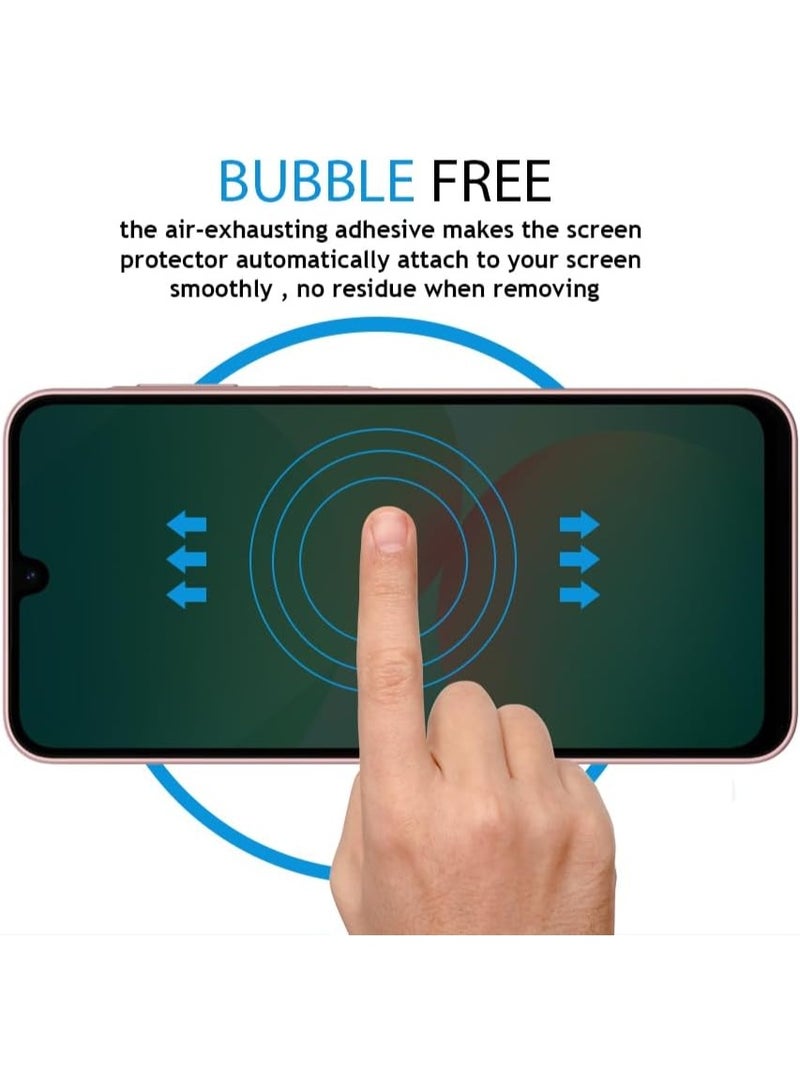 أكاليكس واقي شاشة الخصوصية لهاتف Samsung Galaxy A16، زجاج مقسّى، خالٍ من الفقاعات، مناسب للحافظات، سهل التركيب، متوافق مع Samsung Galaxy A16 - Image 5