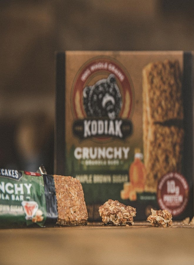 kodiak_cakes Kodiak Crunchy Granola Snack Bars, Maple Brown Sugar, High Protein, 100% Whole Grains, 1 box with 6 pouches (12 bars) - Image 5