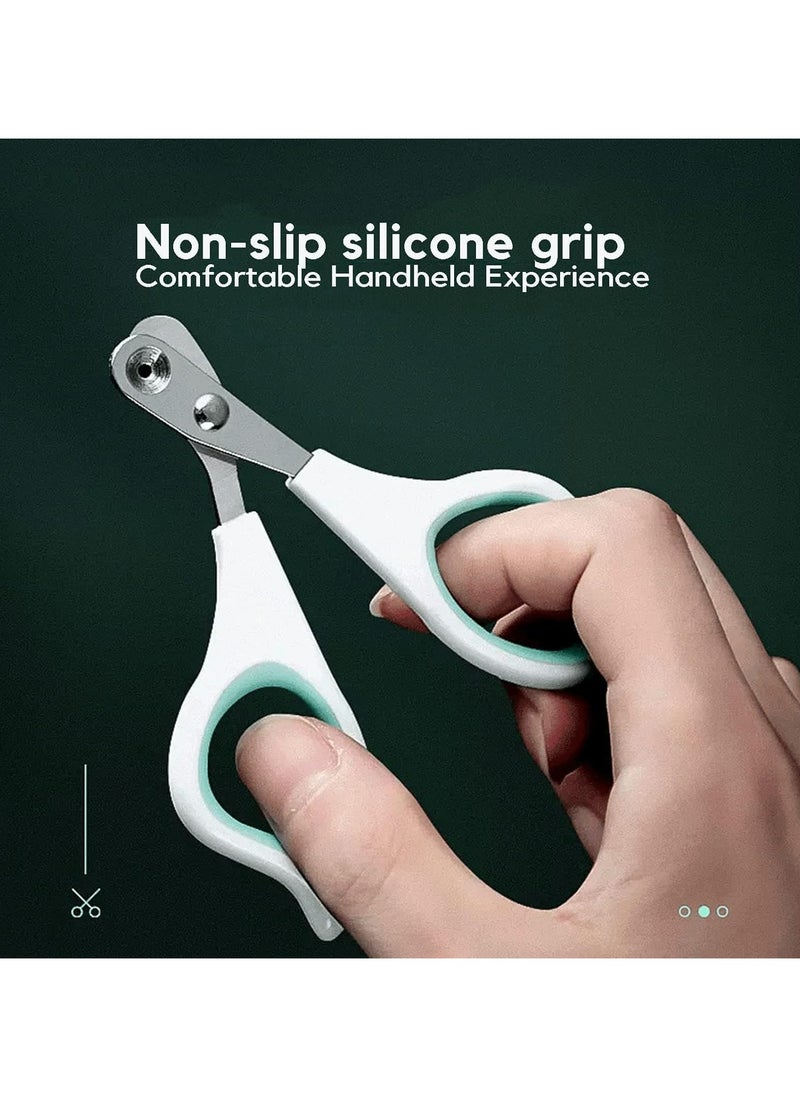 CMGTYYD Nail clippers for cats Small animal comb-equipped pet nail clippers, cat claw cutters, and scissors for birds, puppies, kittens, hamsters, and rabbits  - Image 5