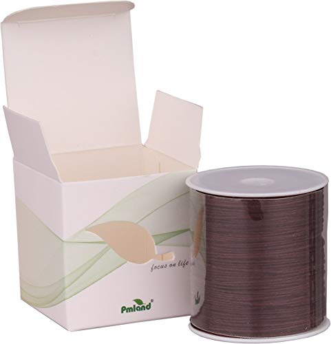 PMLAND 1 X Roll of 100 Yards Lift Shade Cord 0.9 mm - Chocolate Dark Brown - Image 5