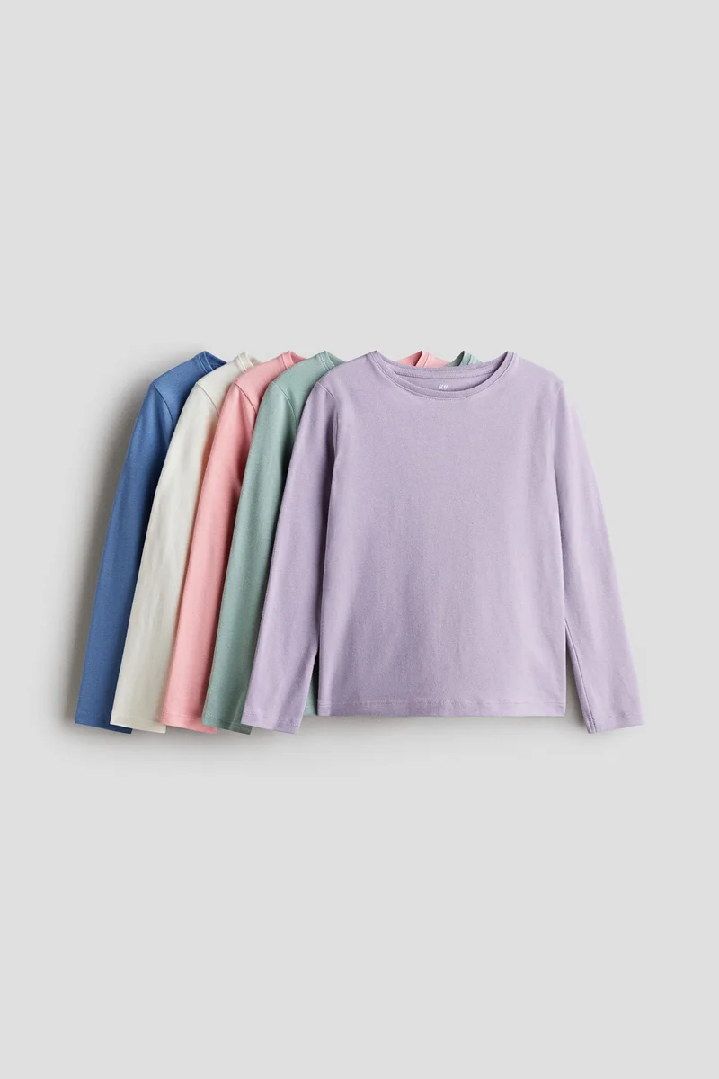 H&M 5-pack jersey tops