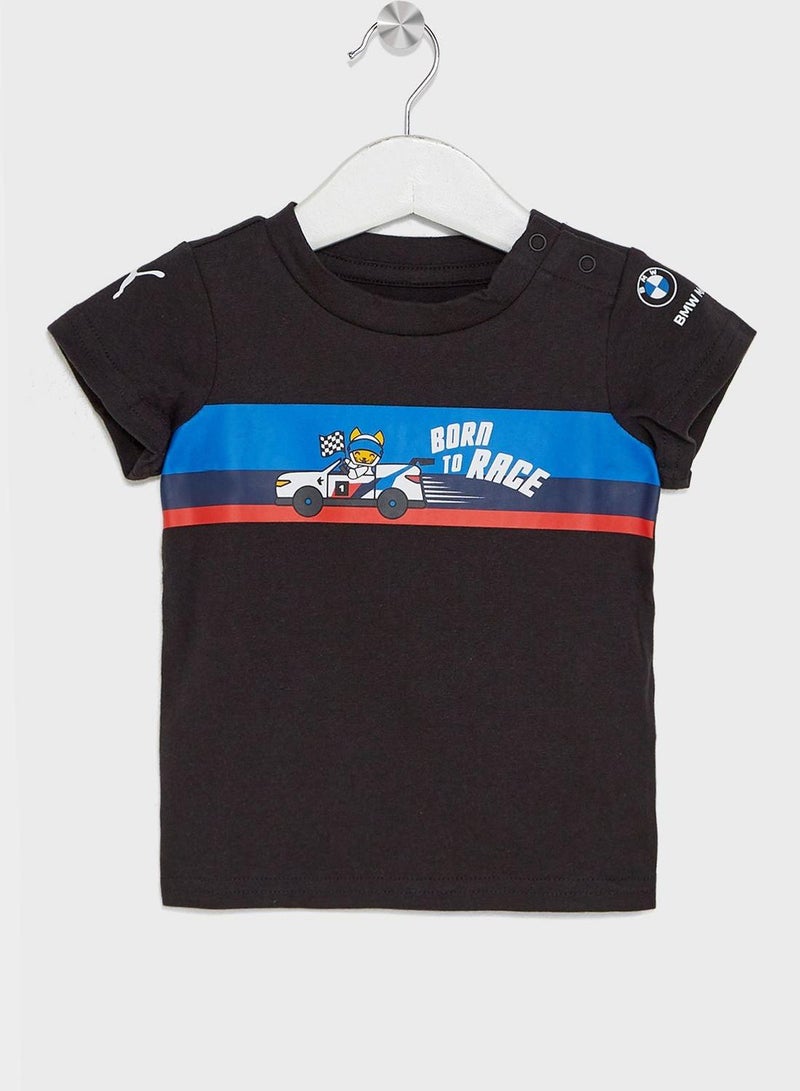 PUMA Infants Essential Bmw Mms Short Sleeve Set - Image 2