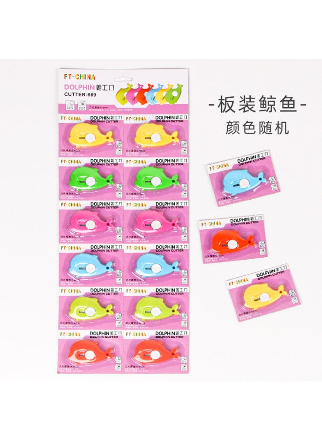 HELPS Mini Portable Art Knife Small Size Cute Shape Unpacking Knife Sharp Office Express Knife Express Knife Pencil Knife - Image 1