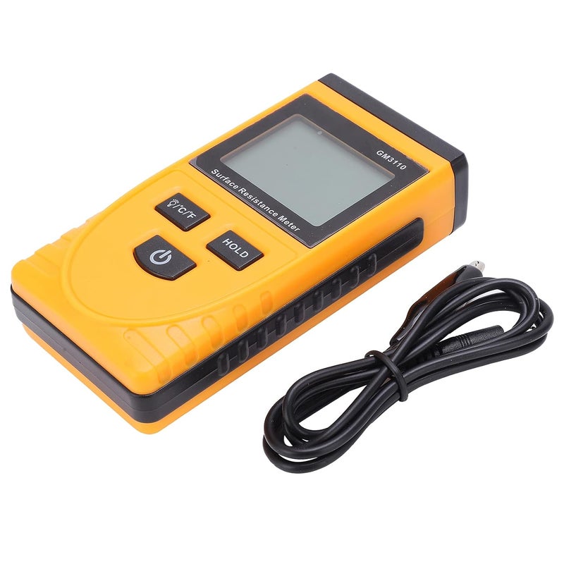 Surface Resistance Meter Digital Display Antistatic Tester High Precision Portable - Image 4