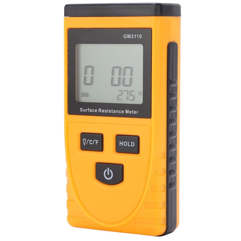 Surface Resistance Meter Digital Display Antistatic Tester High Precision Portable - Image 5