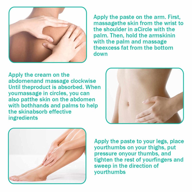 SURORAIN Slimming Cream, Navel Arm Leg Belly Ginger Fat Burning Cream, Weight Loss Skin Firming Moisturizing Massage Gel for Cellulite, Soothing, Relaxing, Tightening & Slimming (50g) - Image 2