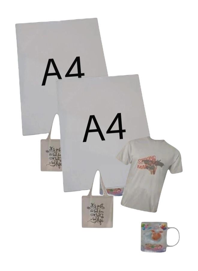 salam Sublimation Paper for Heat Transfer - Suitable for Clothing, Mugs, and Gifts, A4 Size, 100 Sheets, 100gsm Bundle - Image 1