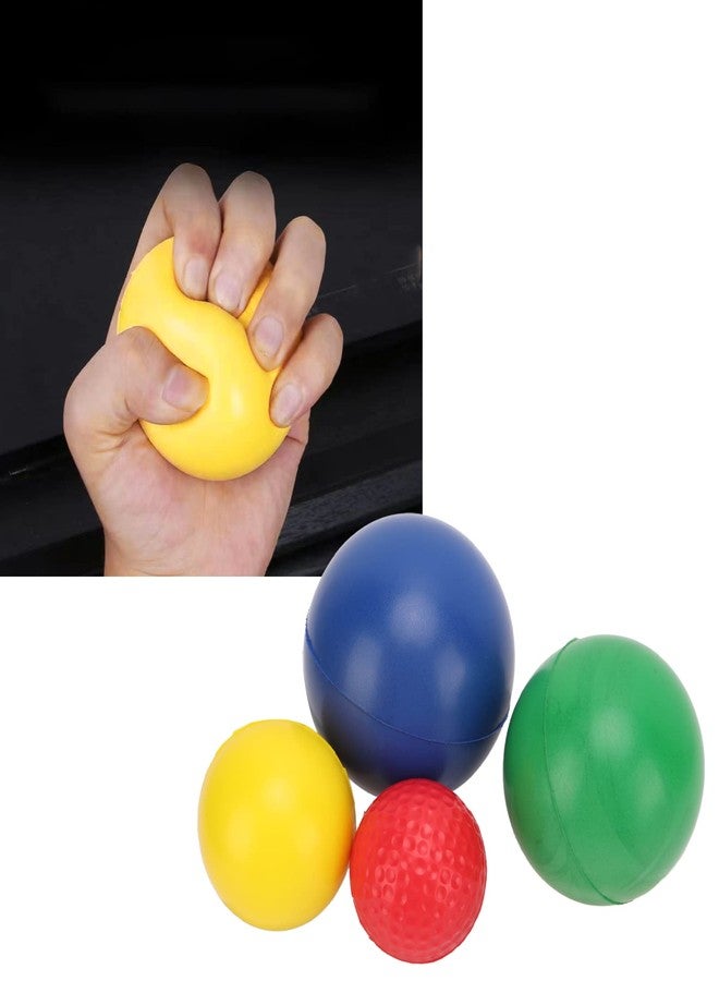 Janzoom Hand Exercise Balls, Different Sizes Grip Strengthener Ball, High Elasticity for Practice - Image 3