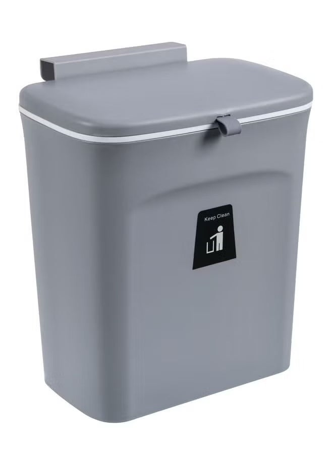 Haidue - Kitchen Compost Bin for Counter Top or Under Sink Hanging Small Trash Can with Lid - Image 1