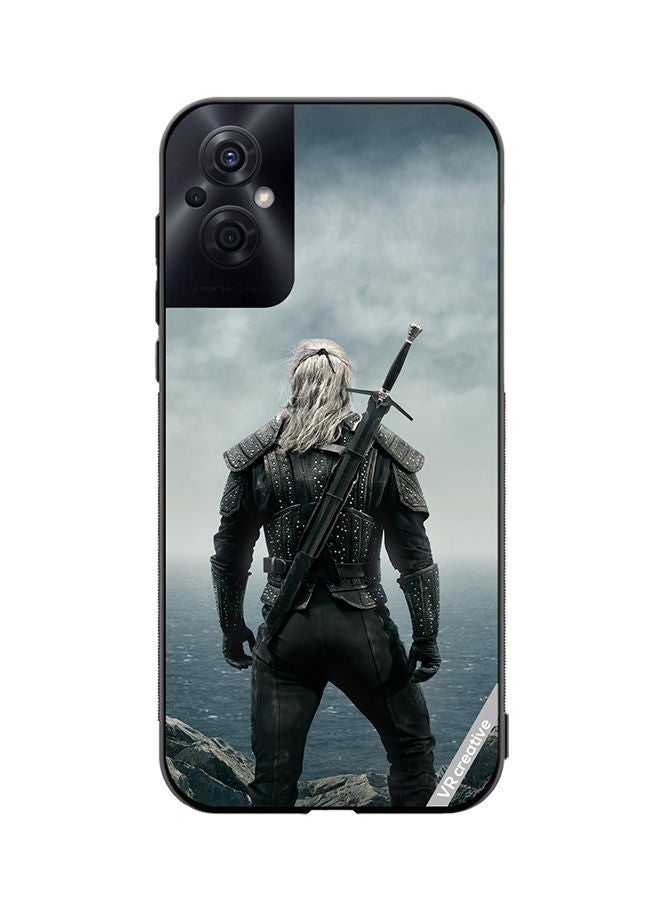 VR CREATIVE Protective Case Cover For Oppo Reno8 Z The Witcher Design Multicolour - Image 1