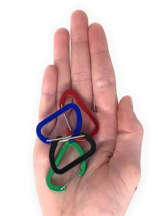 Funiverse Bulk 50 Pack of Wiregate Carabiner Keychains - 5 Color Assortment - Image 2