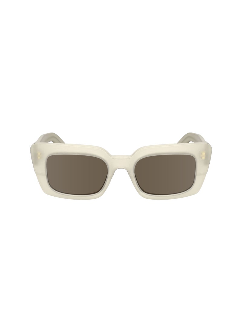 CALVIN KLEIN FULL RIM BIO ACETATE-M49 ACETATE CALVIN KLEIN SUN CK24512S 5120 (109) CHALK  - Image 2