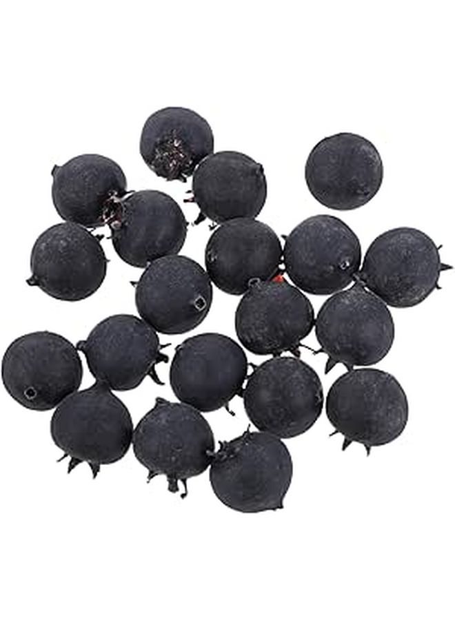 20pcs Artificial Lifelike Blueberries Simulation Fruit for Home Decor Photography Props - Image 1