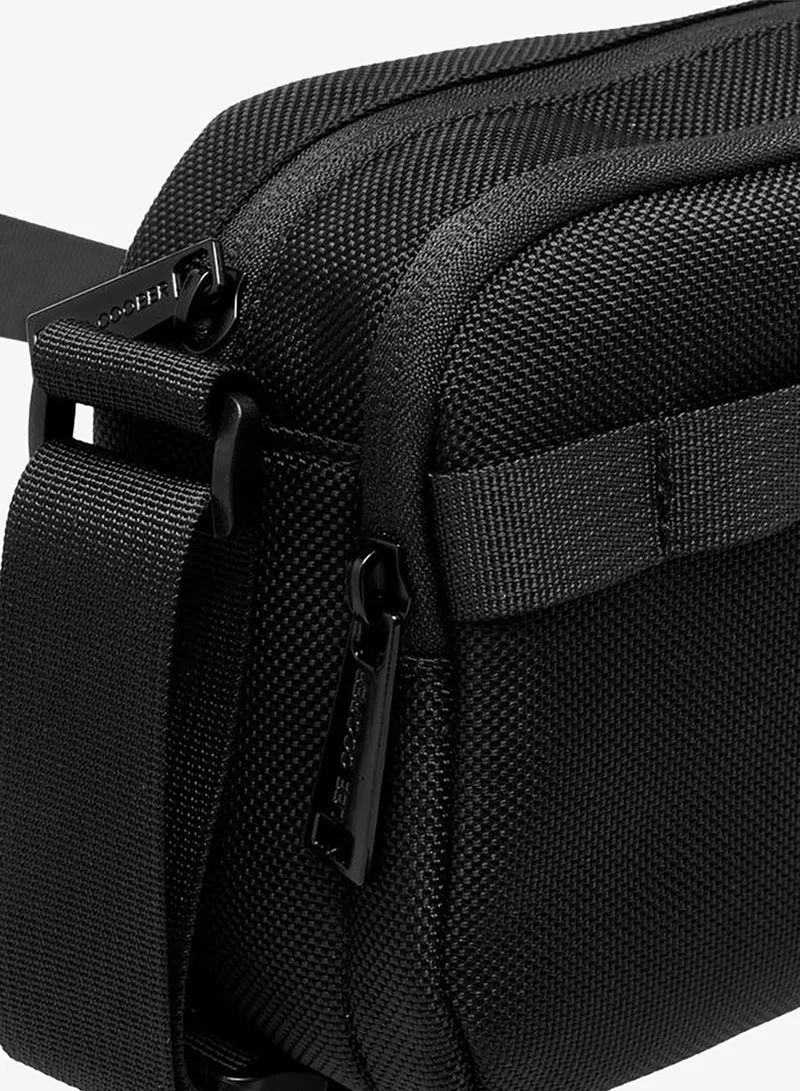 Lee Cooper BLACK Men Textured Crossbody Bag for Men | Best Price UAE