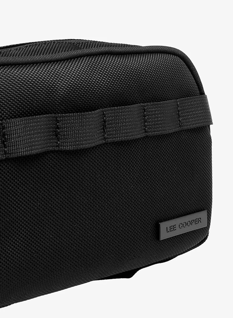 Lee Cooper BLACK Men Textured Crossbody Bag for Men | Best Price UAE