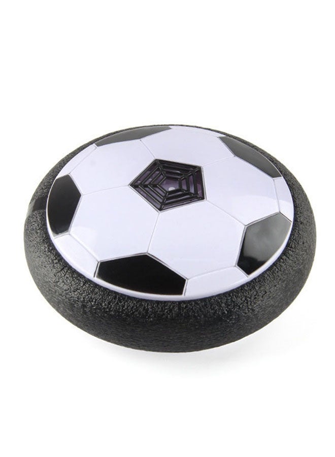 Halamodo Hover Soccer Light-Up Ball, LED Hover Soccer Ball, Light Electric Levitating Football, Indoor Outdoor Sports Football Toy, Parent-Child Interaction Hand-Eye Coordination Training,  Diameter Cool Tech Birthday Gift For Boys Girls And Adults, Black/White, 18cm - Image 1