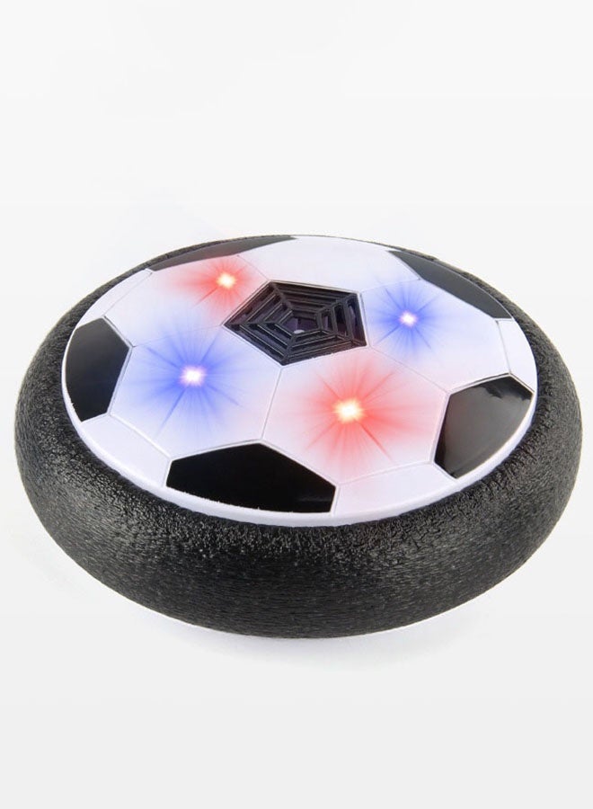 Halamodo Hover Soccer Light-Up Ball, LED Hover Soccer Ball, Light Electric Levitating Football, Indoor Outdoor Sports Football Toy, Parent-Child Interaction Hand-Eye Coordination Training,  Diameter Cool Tech Birthday Gift For Boys Girls And Adults, Black/White, 18cm - Image 2