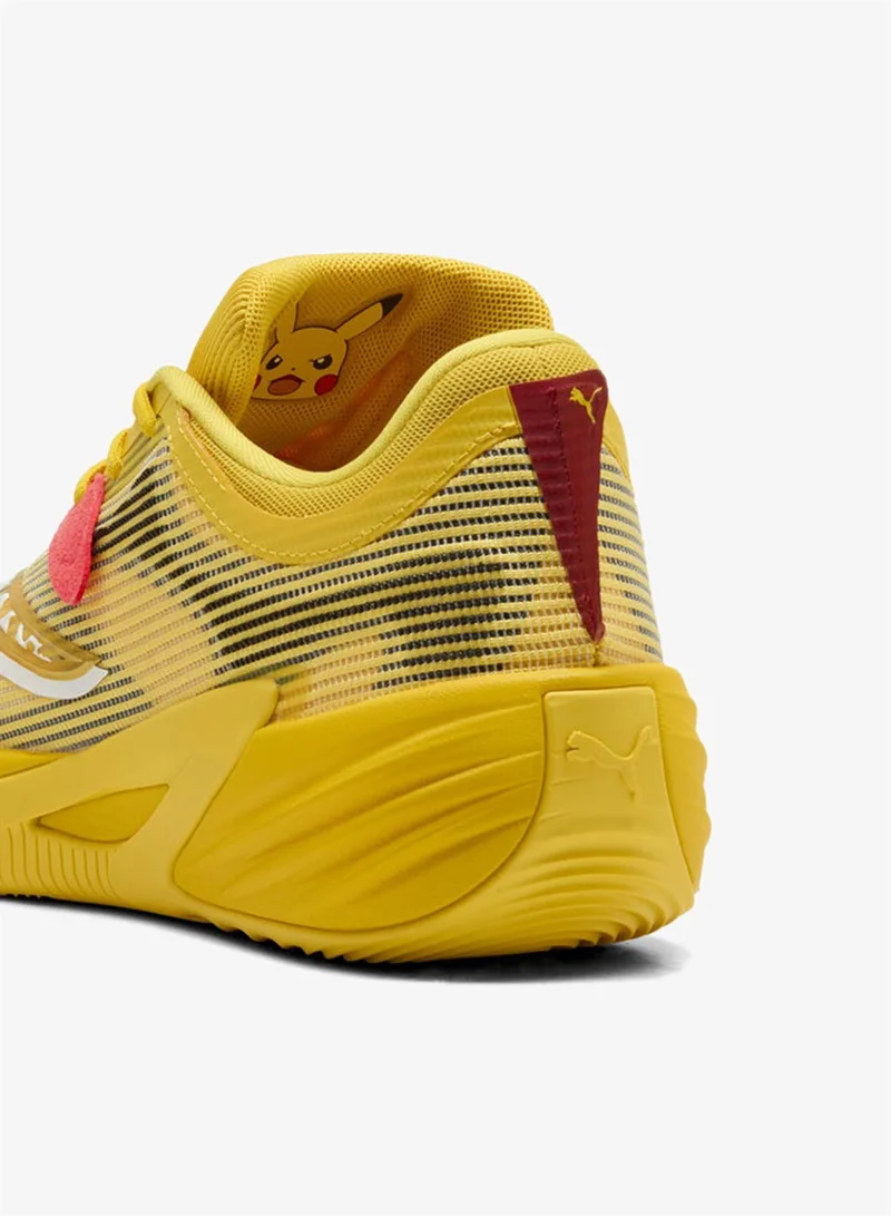 Puma Sun Ray Yellow-Red Glamour x POKÉMON All-Pro NITRO™ 2 Pikachu Basketball Shoes Unisex for Men | Best Price UAE