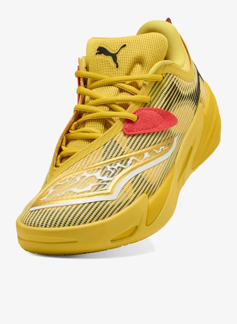 Puma Sun Ray Yellow-Red Glamour x POKÉMON All-Pro NITRO™ 2 Pikachu Basketball Shoes Unisex for Men | Best Price UAE