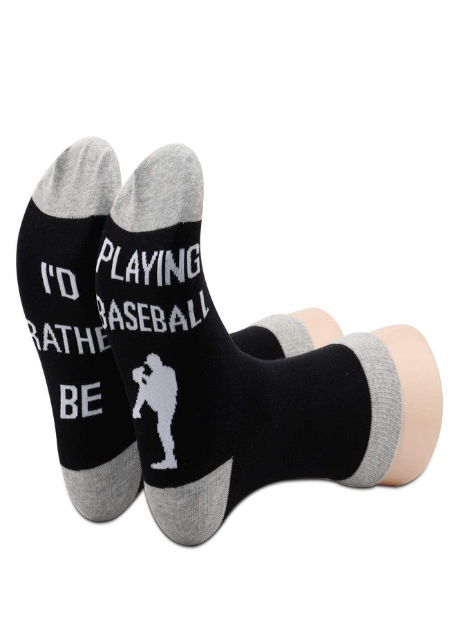 بي اكس تي اي دي واي جوارب رياضية مميزة من PXTIDY، هدية مثالية لعشاق البيسبول، تتضمن زوجين من الجوارب الرياضية المبتكرة "أفضل أن ألعب البيسبول"، مناسبة للرجال والنساء واللاعبين. - Image 4