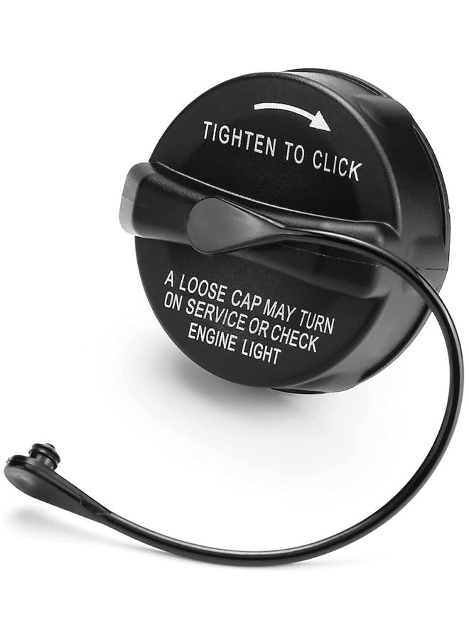 Gas Cap, 52124512AA Fuel Tank Cap for Dodge 2000-2019, Jeep Wrangler JK 2003-2018, Ram 1500 2500 3500, Fuel Cap Replacement 52100552AG, 52100552AG, 52030387AB, 52030387AA - Image 1