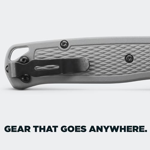 Benchmade - Bugout 535 EDC Knife with Storm Gray Grivory Handle (535BK-08) - Image 4