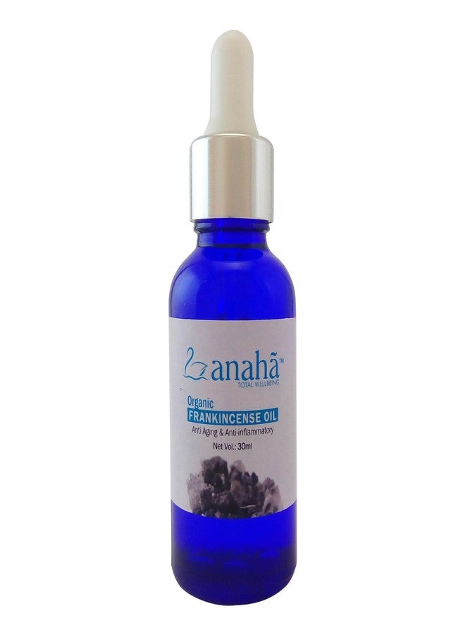 Anaha Frankincense Essential Oil (30 ml) | Indian-Origin, Therapeutic Grade, Pure & Undiluted | Anti-Aging & Anti-Inflammatory | Use in Aromatherapy, Acne control, Scars, Pore Tightening, Joint Pain - Image 1