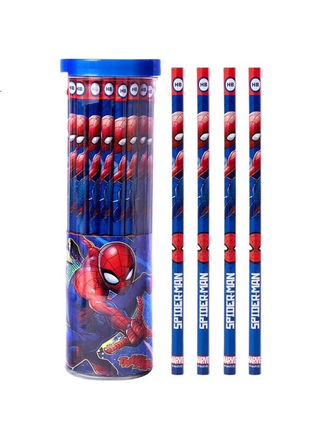 Disney 30 Hb Wooden Writing Pencils, Elementary School Student Writing Pencils, Children'S Cartoon Pencils For Boys, Learning Supplies, Marvel E0263A - Image 2