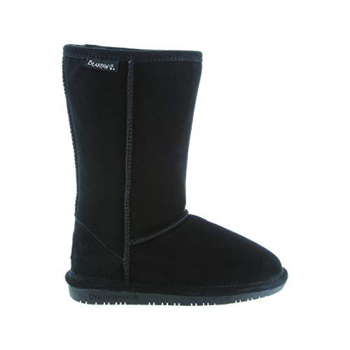 BEARPAW Emma Tall Youth Boot,Black,2 M US Little Kid - Image 3