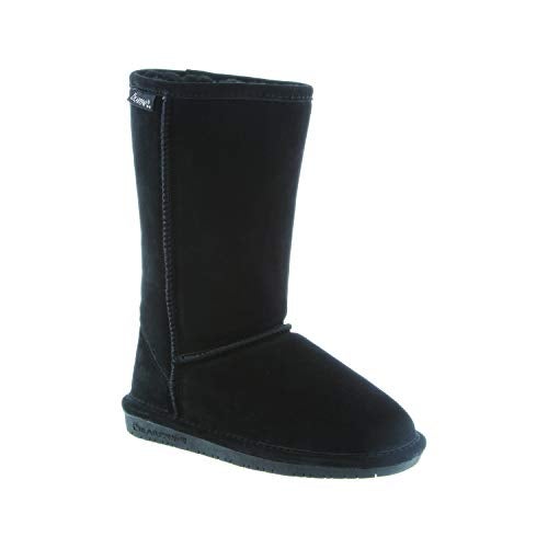 BEARPAW Emma Tall Youth Boot,Black,2 M US Little Kid - Image 2