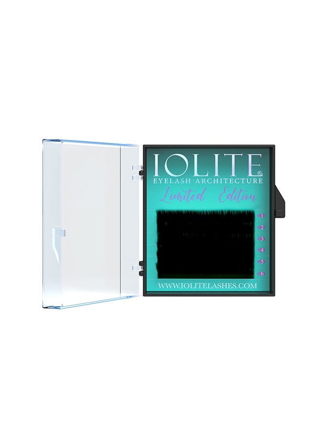 IOLITE Colored Classic Lashes Eyelashes Ombre Limited Edition Straight 07T, Mix8-13Mm
