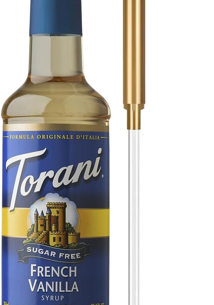 Torani Sugar Free French Vanilla Syrup with Pump - Image 1